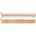 Double Bevel Architectural Ruler / AJJ Scale Group (12")